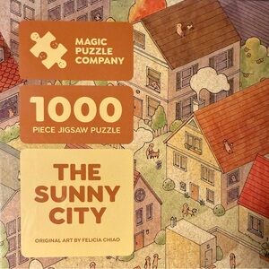 Magic Puzzle * The Sunny City * 999 pieces * Surprise Ending!